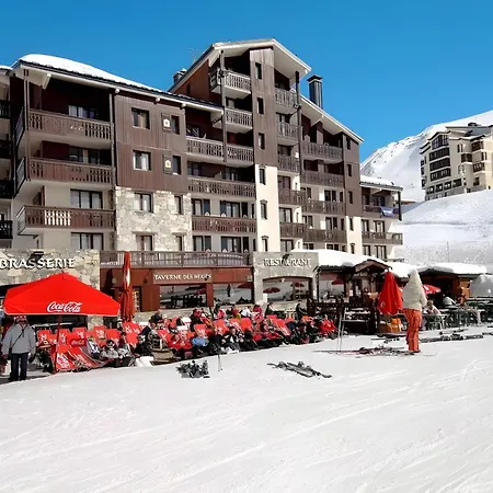 Inout -tignes Val Claret -3 Beds Flat B100 * Тинь